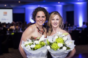 Alison Poulter and Michelle Vann, organisers from BNI