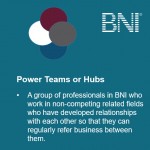 A BNI Wedding Story… Contact Spheres, Power Teams & Hubs